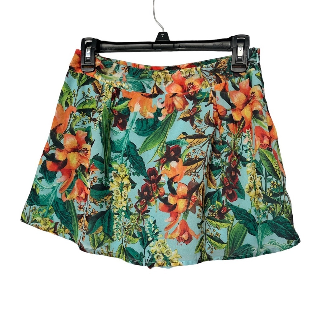 4/$25 Tropical Print Skort Size‎ S